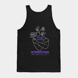 Count Her Inspire Inclusion Women's International Day 2024 Tank Top